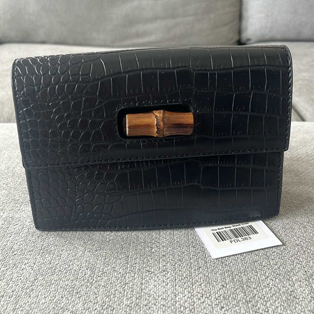Fawn Design Black Belt Bag